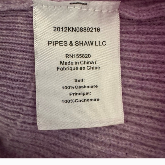 $350 Veronica beard Lilac Noor Turtleneck sweater %100 Cashmere - Picture 6 of 8